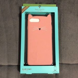 Rare Kate Spade Kitty Cat Iphone 7/8 Plus Case!